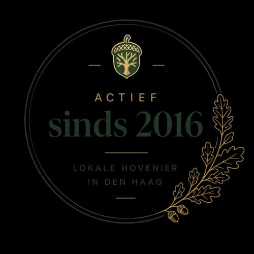 Actief sinds 2016 - lokale hovenier in Den Haag